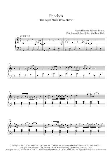 Peaches (arr. Lila Lali)