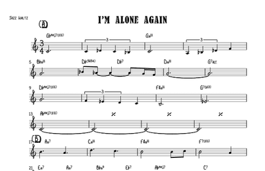 I'm Alone Again