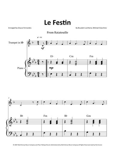 Le Festin (arr. Glauco Fernandes)