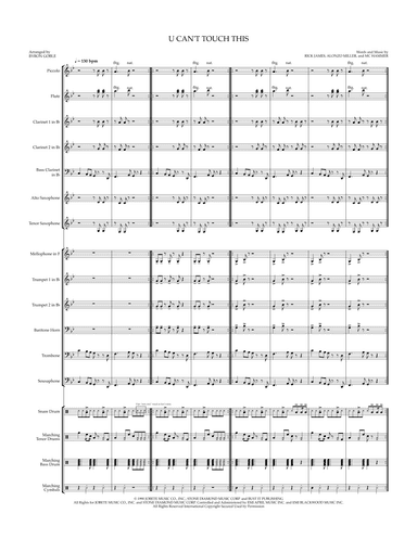 U Can't Touch This (arr. Byron Goble)