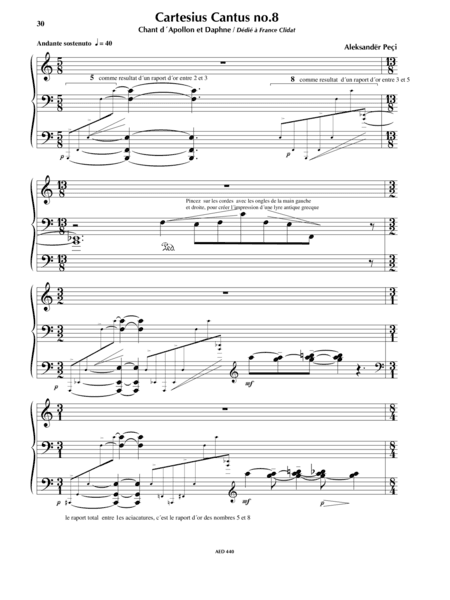 Cartesius cantus no 8 ( Apollon& Daphne )