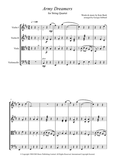 Army Dreamers (arr. Georgia Stibbard)