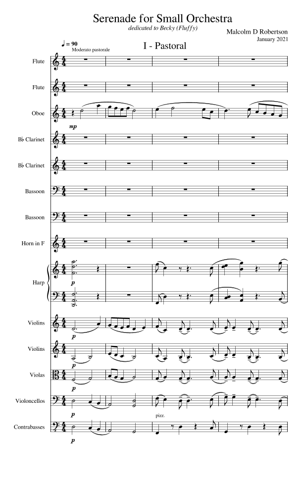 Serenade for Small Orchestra