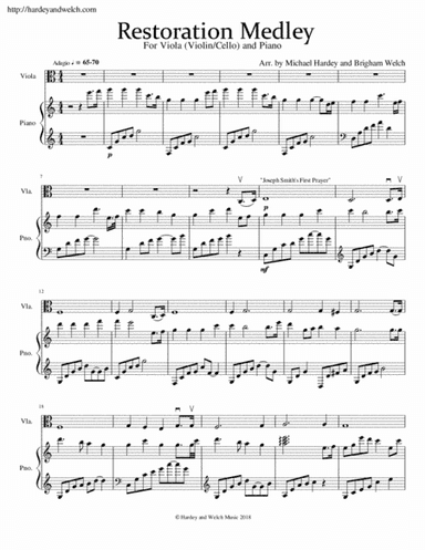 Restoration Medley (arr. Hardey and Welch Music)