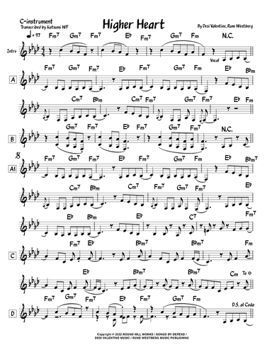 Higher Heart (arr. Katsumi WF)