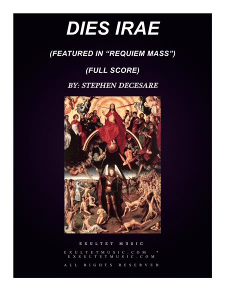 Dies Irae (from "Requiem Mass" - Full Score)