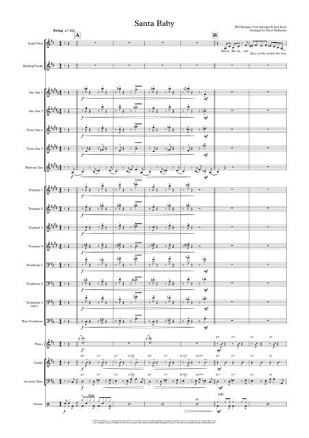 Santa Baby (arr. Daryl McKenzie)