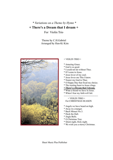 There's a Dream that I dream(For 3 Violins, 2Vns and Va) (arr. Han-Ki Kim)