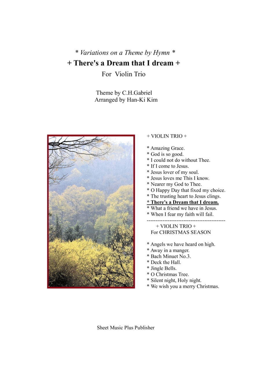 There's a Dream that I dream(For 3 Violins, 2Vns and Va) (arr. Han-Ki Kim)