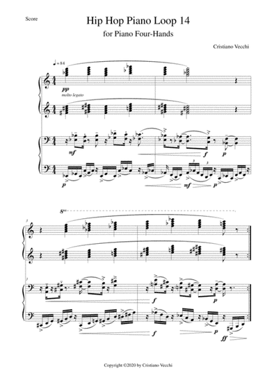 Hip Hop Piano Loop 14