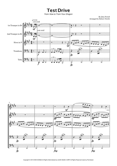 Test Drive (arr. Robert Newth)