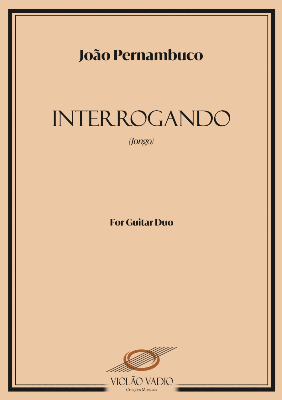 Interrogando (asking) - GUITAR DUO (arr. Bisdré Santos)