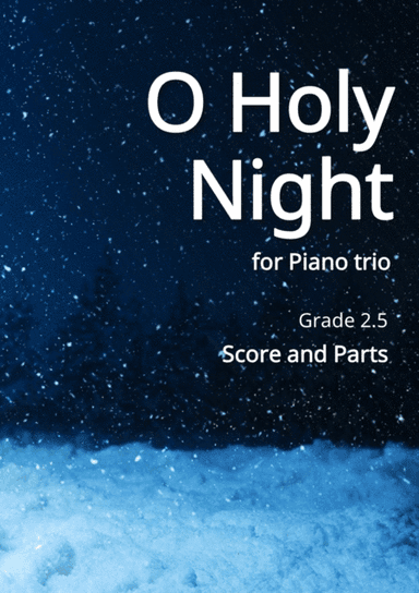 O Holy Night for Piano trio (arr. Youngsuk Kim)