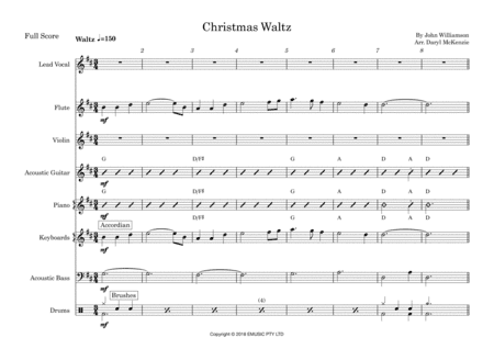 Christmas Waltz (arr. Daryl McKenzie)
