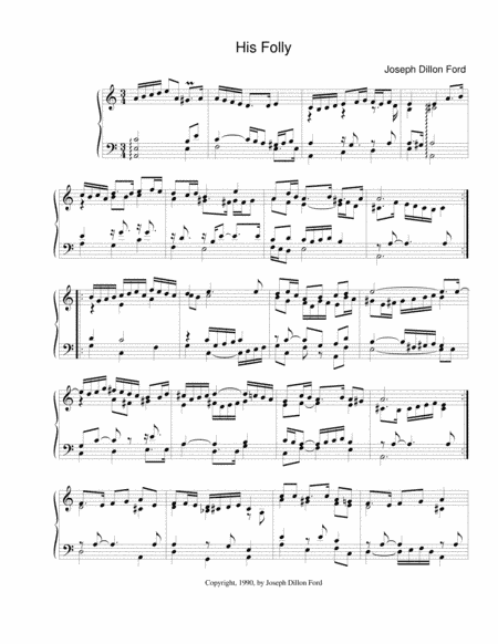 Ancient Dances for harpsichord