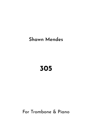 305 (arr. Jireh J.)