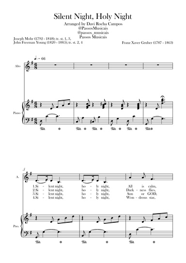 Silent Night, Holy Night (arr. Davi Rocha Campos)