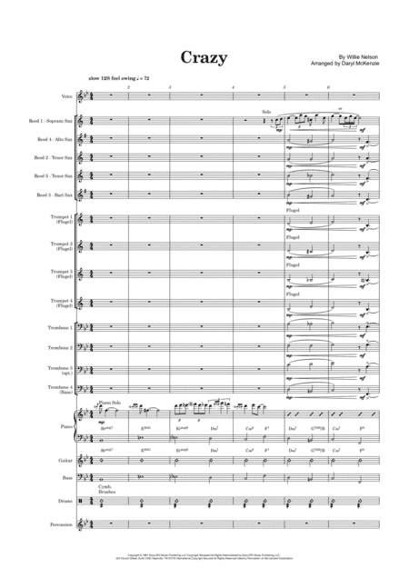 Crazy (arr. Daryl McKenzie)