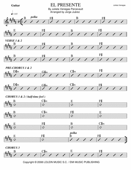 El Presente (arr. Jorge Juárez)