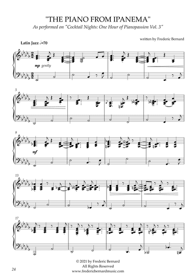 The Piano from Ipanema