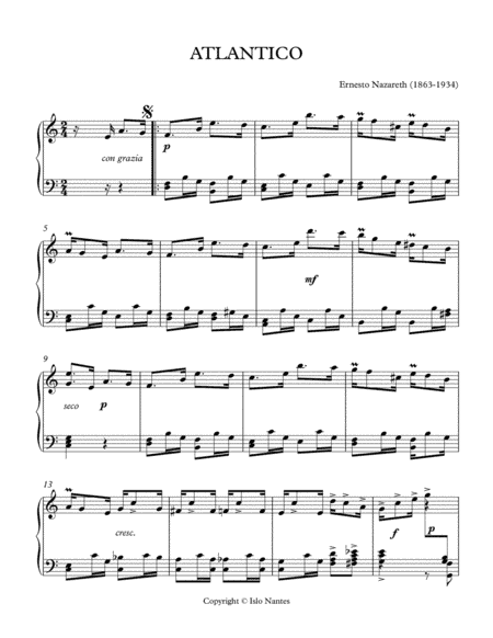 ATLANTICO (arr. Islo Nantes)
