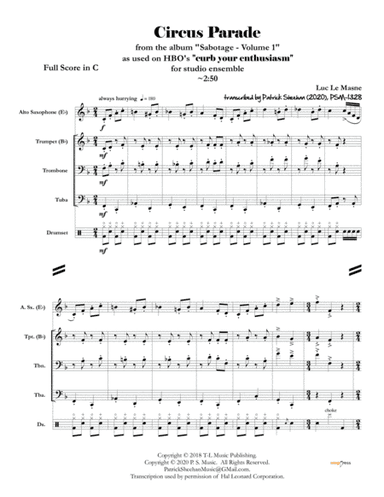 Bang Bang (my Baby Shot Me Down) (arr. Patrick Sheehan)