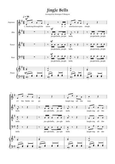 Jingle Bells (arr. Henrique F Mangoni)