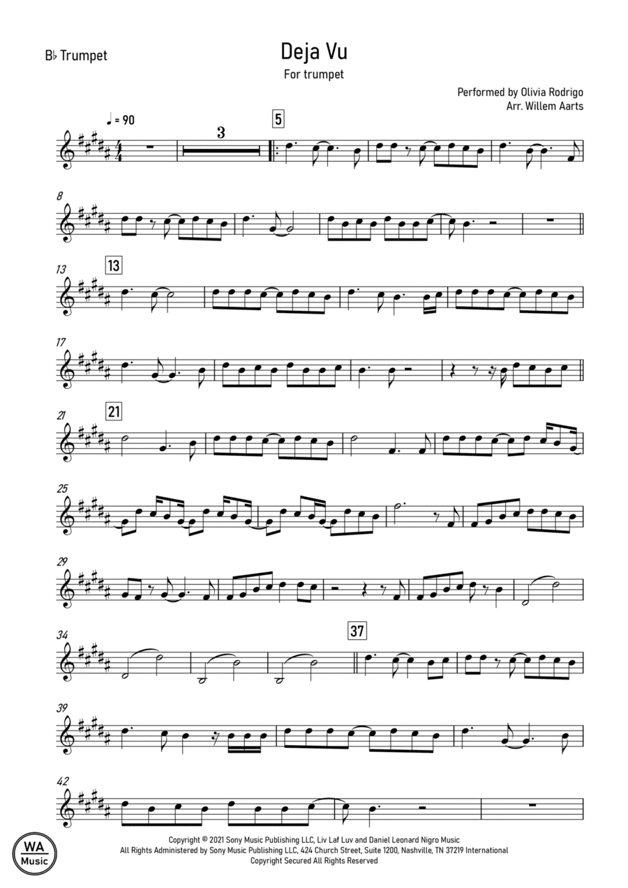 Deja Vu (arr. Willem Aarts)
