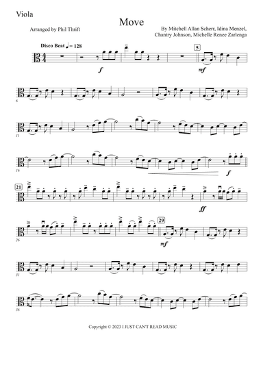 Move (arr. Phil Thrift)
