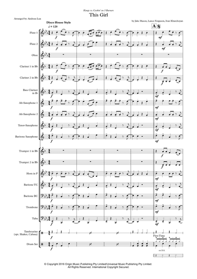 This Girl (arr. Andreas Lux)