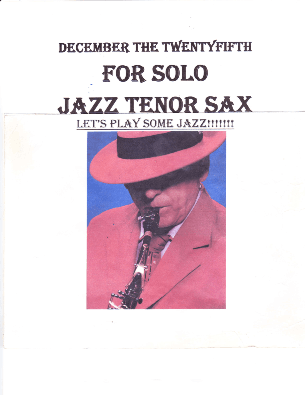 December The 25th (arr. Bobby D Hesch)