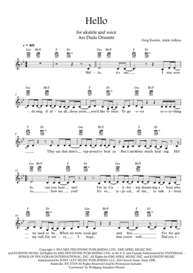 Hello (arr. Duda Oriontte)
