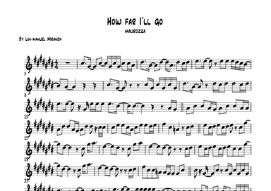 How Far I'll Go (arr. Maurozza)