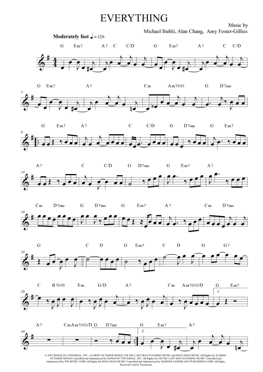 Everything (arr. Anderson Quevedo)