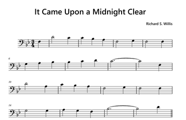 It Came Upon a Midnight Clear (arr. Funtom)