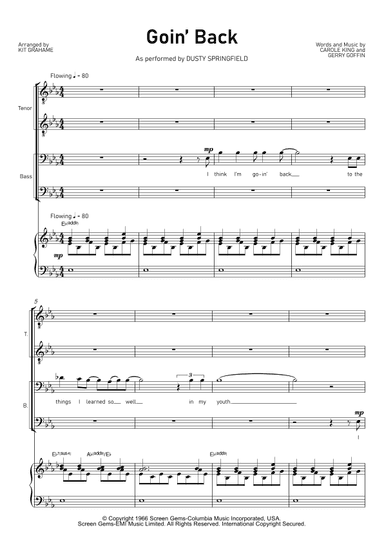 Goin' Back (arr. Kit Grahame)