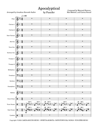 Apocalyptical (arr. Jonathan Kenneth Sadler)