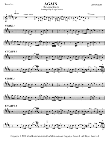 Again (arr. Jorge Juárez)