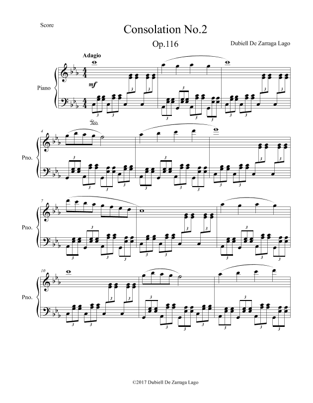 Five Consolations No.2