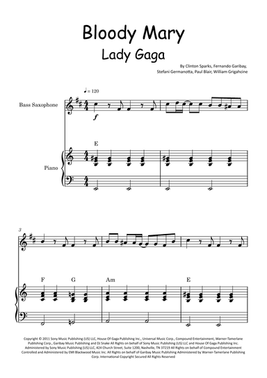 Bloody Mary (arr. Glauco Fernandes)