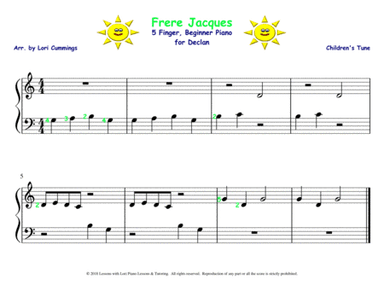 Frere Jacques (arr. Lori Cummings)