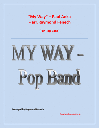 My Way (arr. Raymond Fenech)