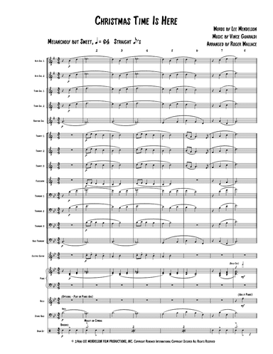 Christmas Time Is Here (arr. Roger Wallace)