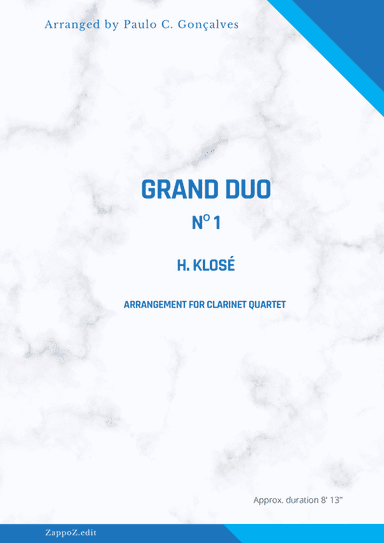 GRAND DUO  Nº 1 - H. KLOSÉ (arr. Paulo C. Gonçalves)