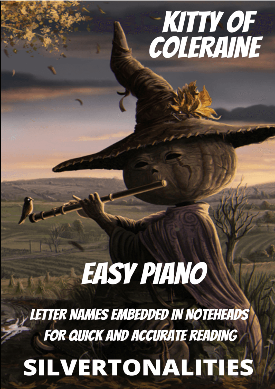 Kitty of Coleraine for Easy Piano (arr. SilverTonalities)