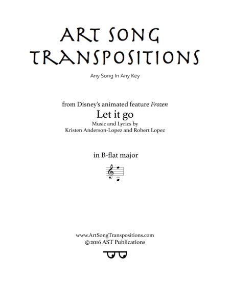 Let It Go (from Frozen) (arr. AST Publications)