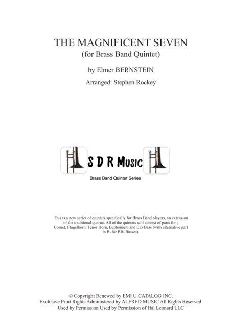 The Magnificent Seven (arr. Stephen Rockey)
