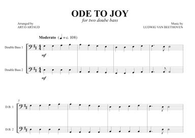 Ode to Joy (arr. Art.o Artaud)