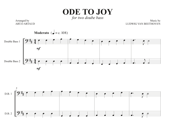 Ode to Joy (arr. Art.o Artaud)