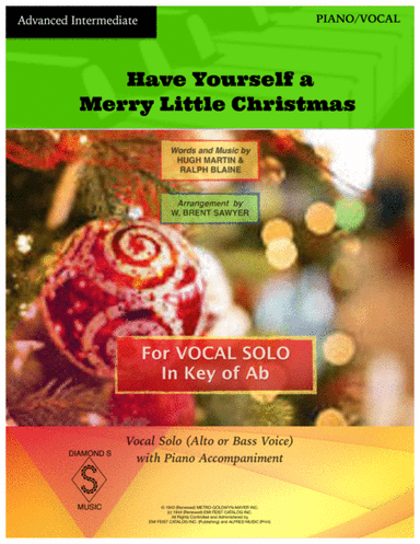 Have Yourself A Merry Little Christmas  from MEET ME IN ST. LOUIS (arr. W. Brent Sawyer)